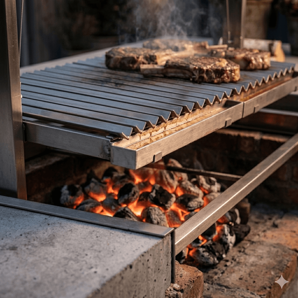 Biff med rök på Asadogrill